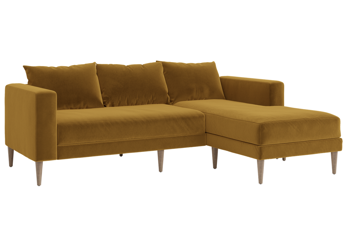 The Essential Sectional | Recycled Velvet