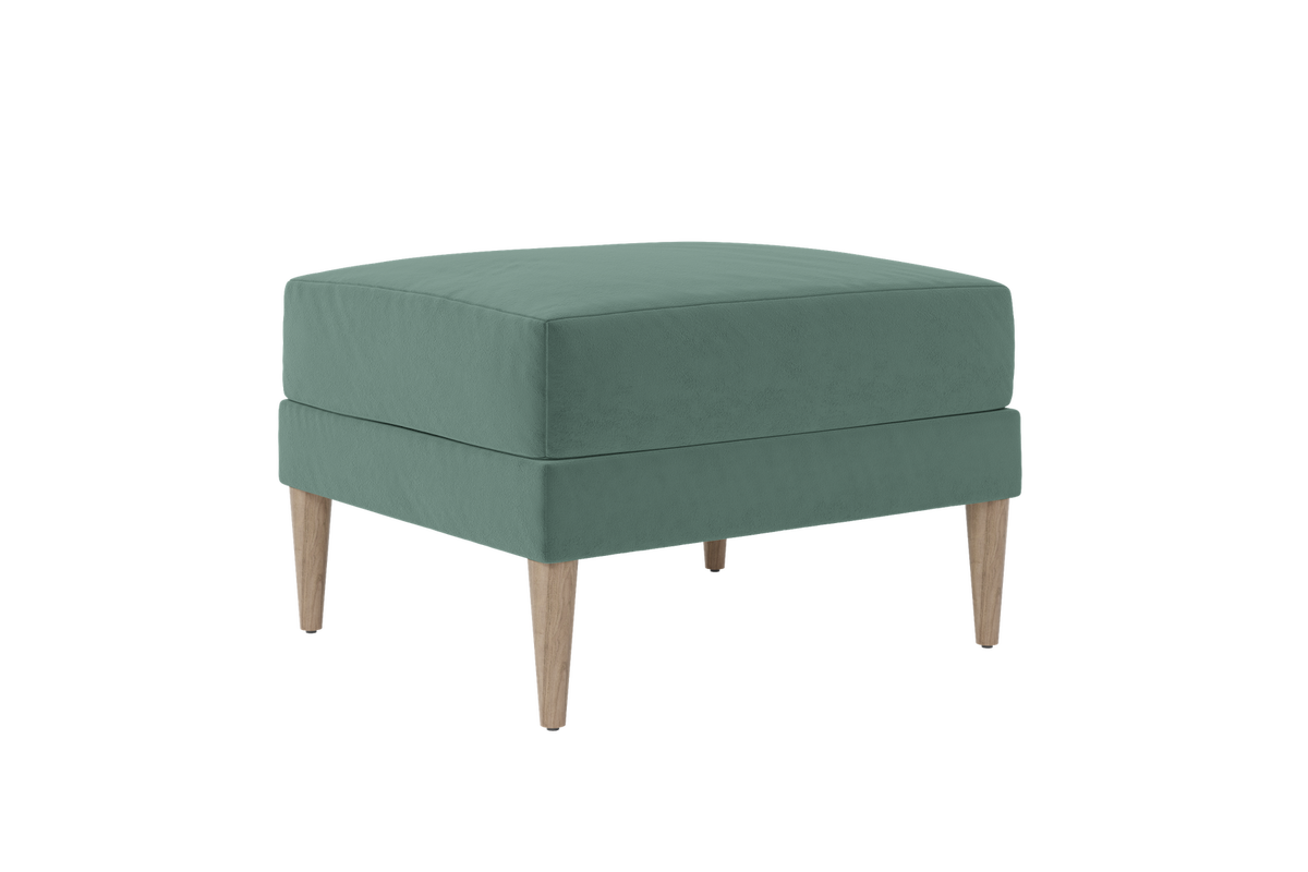 The Essential Ottoman | Recycled Velvet
