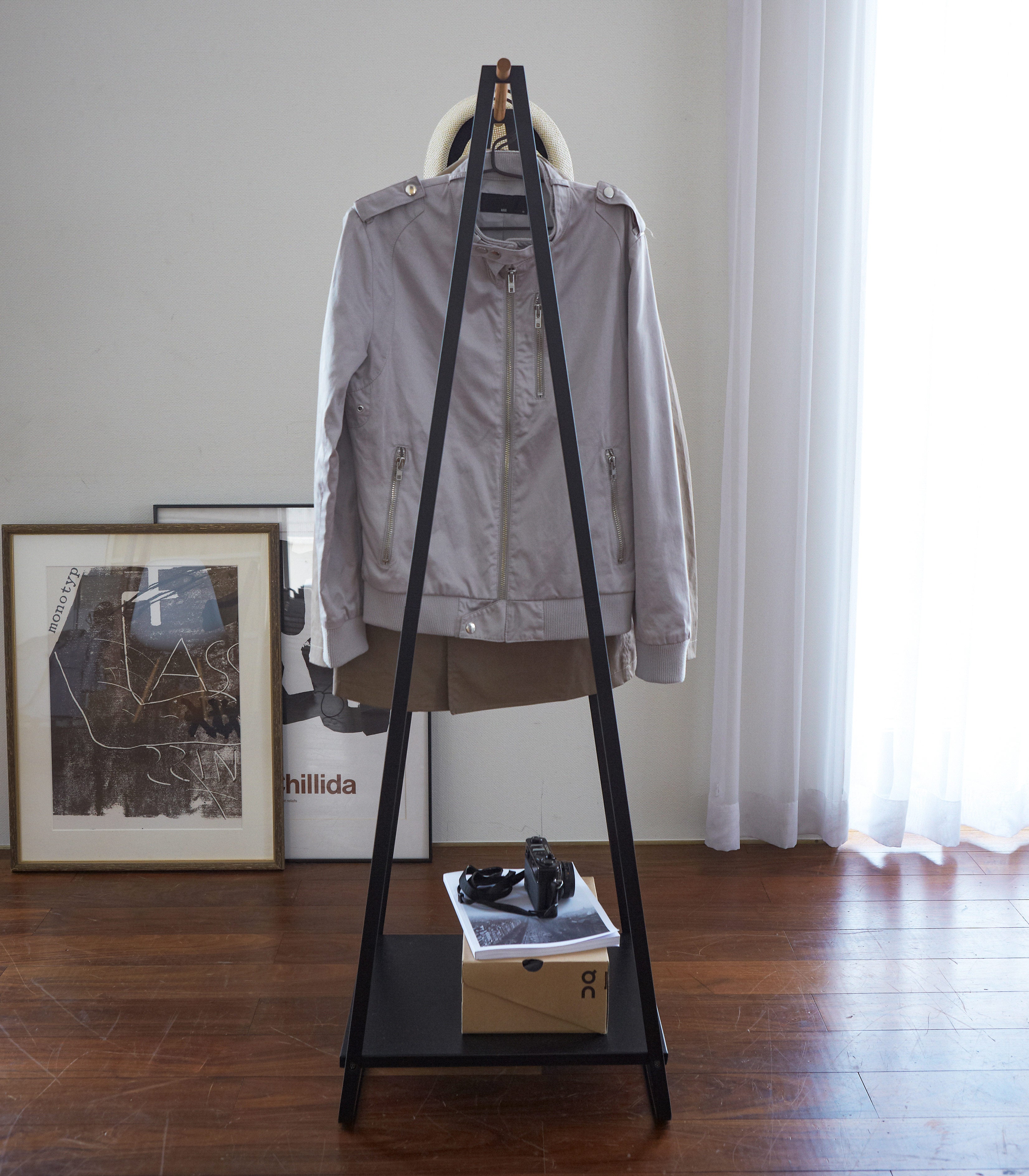 Coat Rack with Shelf