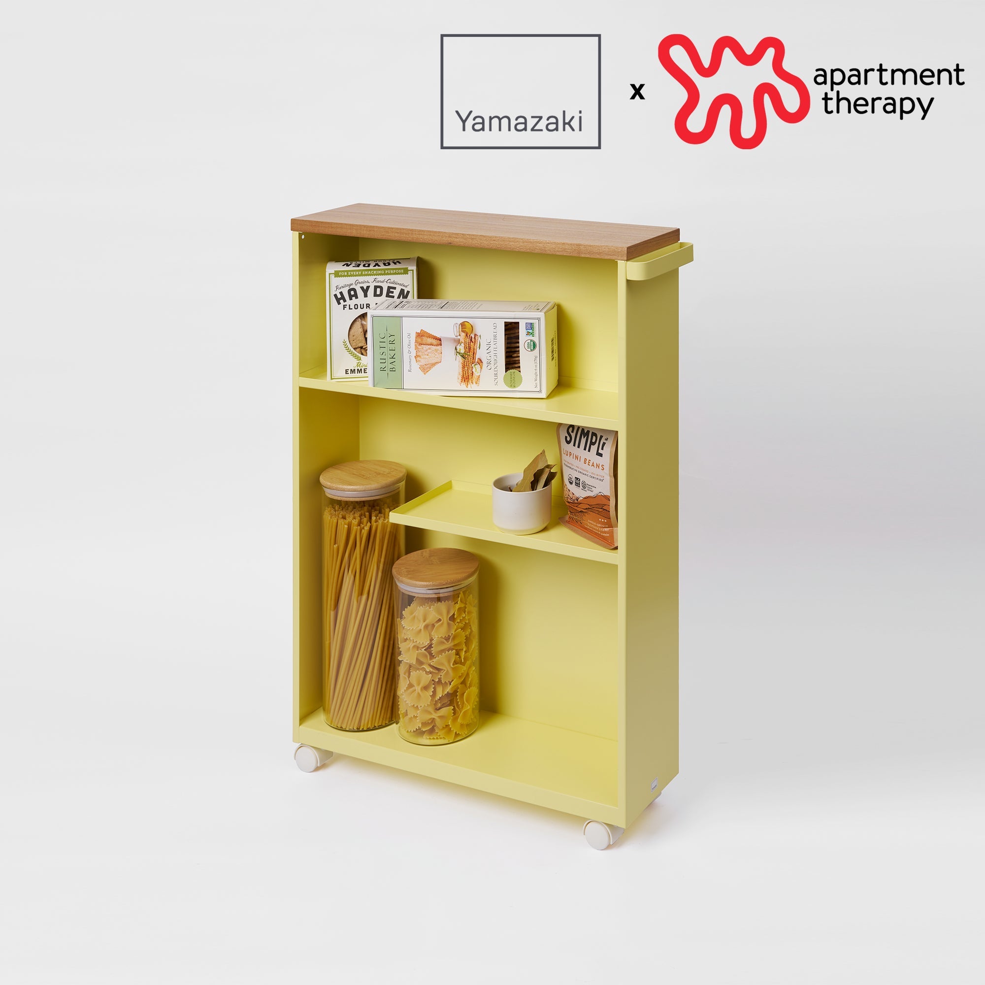 Rolling Storage Cart (27" H)