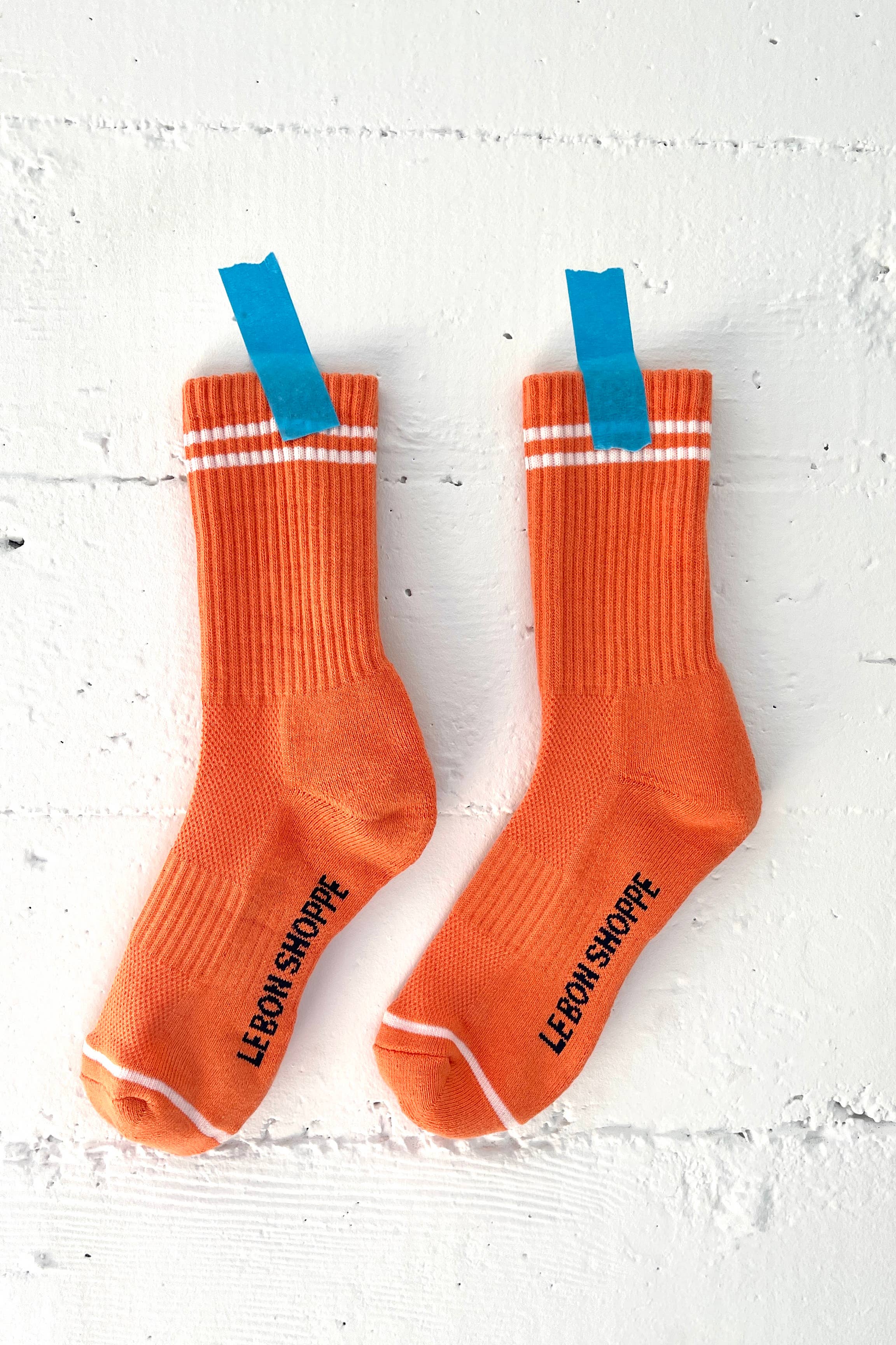 Boyfriend Socks: Orange