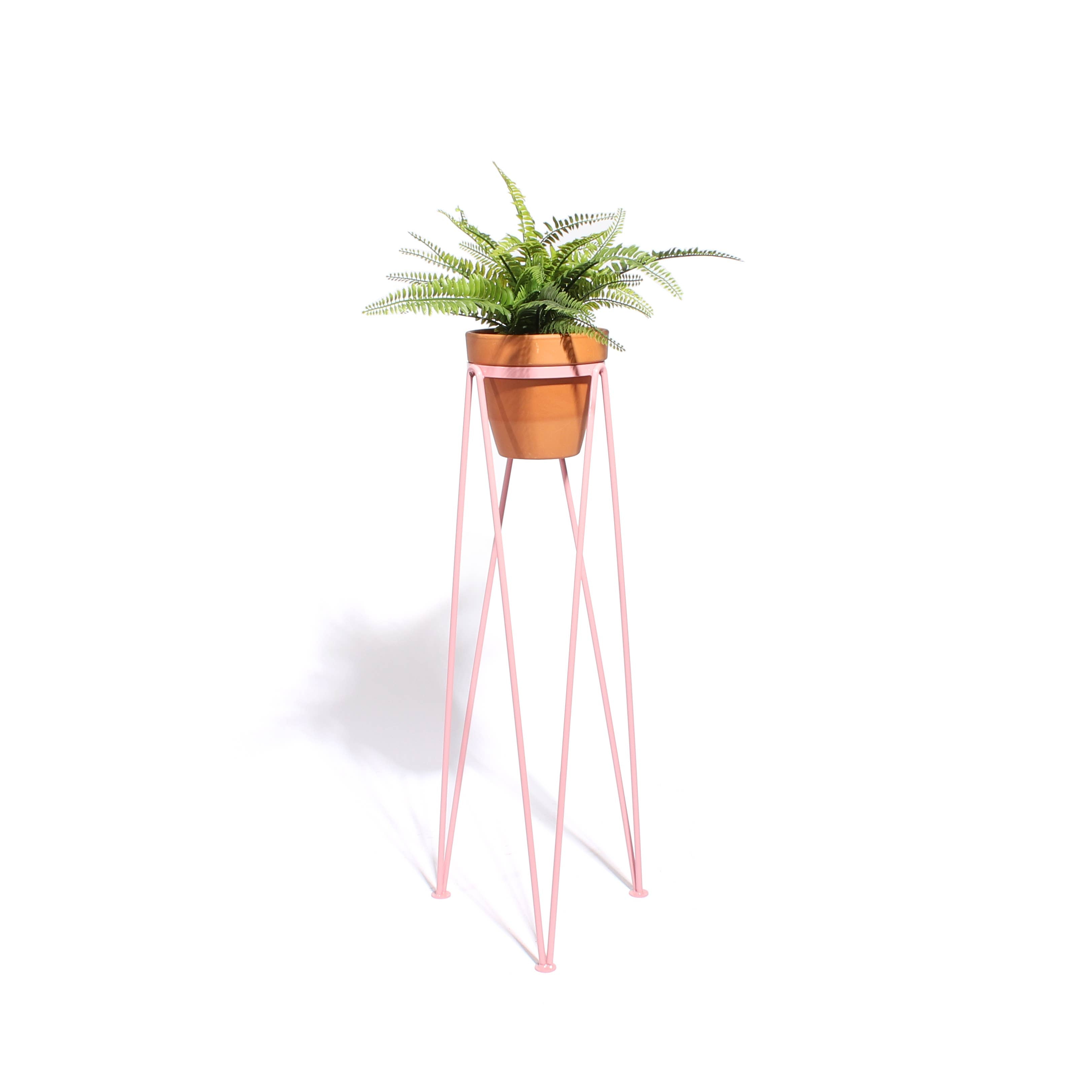 Standing Geometric Planter - Pink