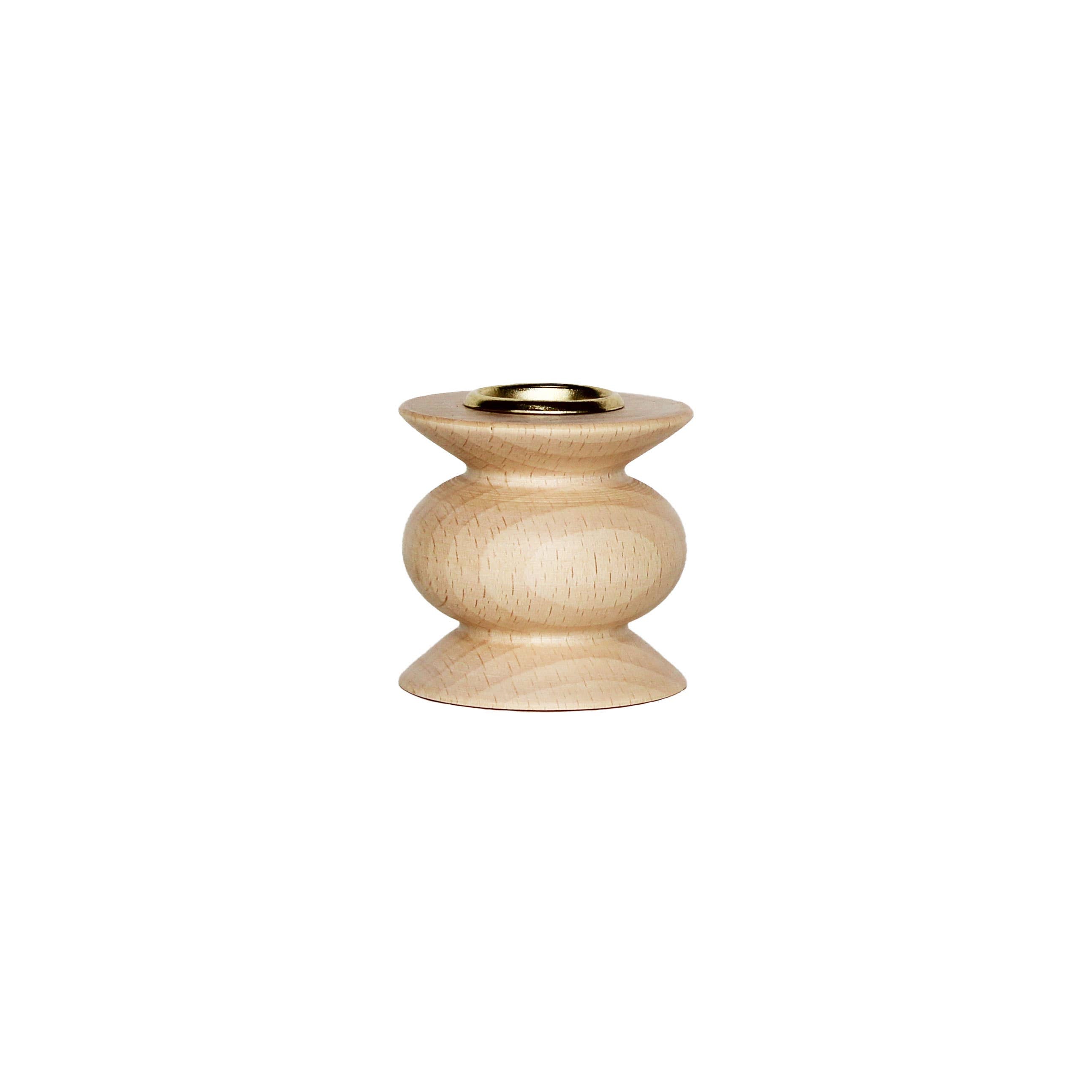 Wooden Candle Holder - Short Nº 5